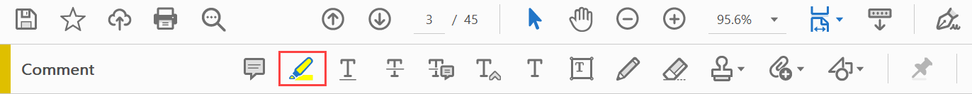 How to annotate a PDF highlight text tool